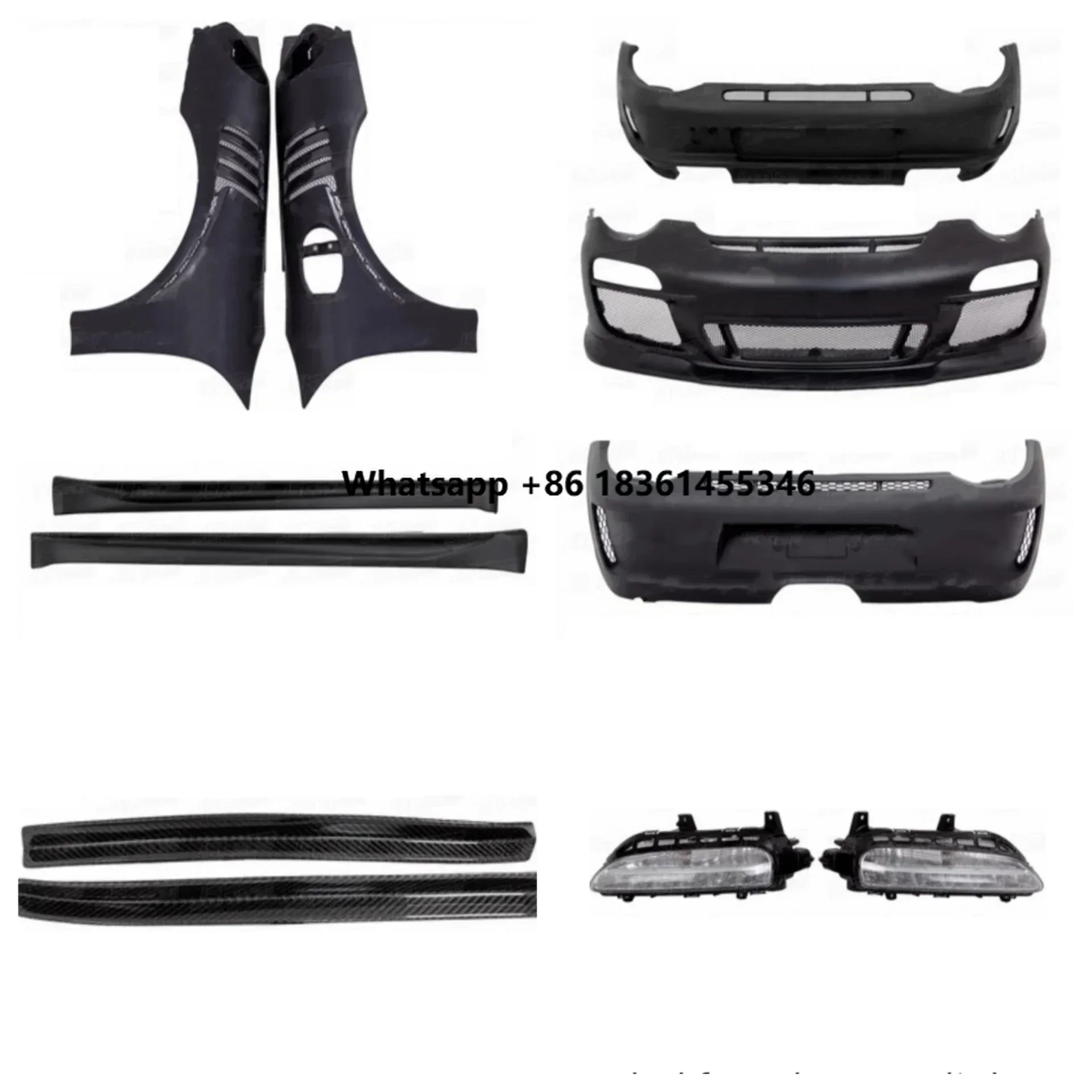 

Карбоновый обвес в стиле GT3 для Carrera 911 997.2: передний и задний бамперы с LED-подсветкой, боковые пороги, крылья.