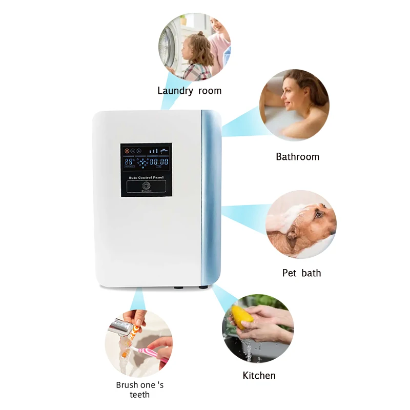 Qlozone home use kitchen fruit and vegetable washing ozone water purifier wholesale ozone laundry machine