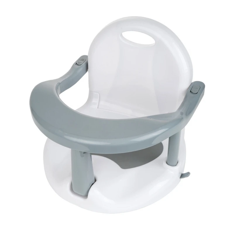 

Foldable Baby Bath Stool with Strong Suction Cup,Non Slip Toddlers Chair Bathtub Support for Safe & Convenient Bath Hour D5QA