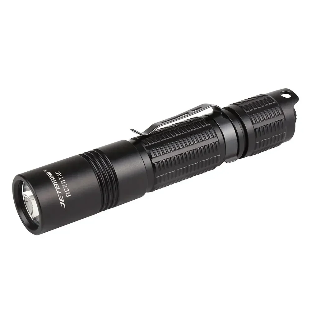 JETBEAM BC20 TAC Flashlight 1100LM EDC Lantern Type-C USB Charging Torch High Power Led Flashlights IPX8