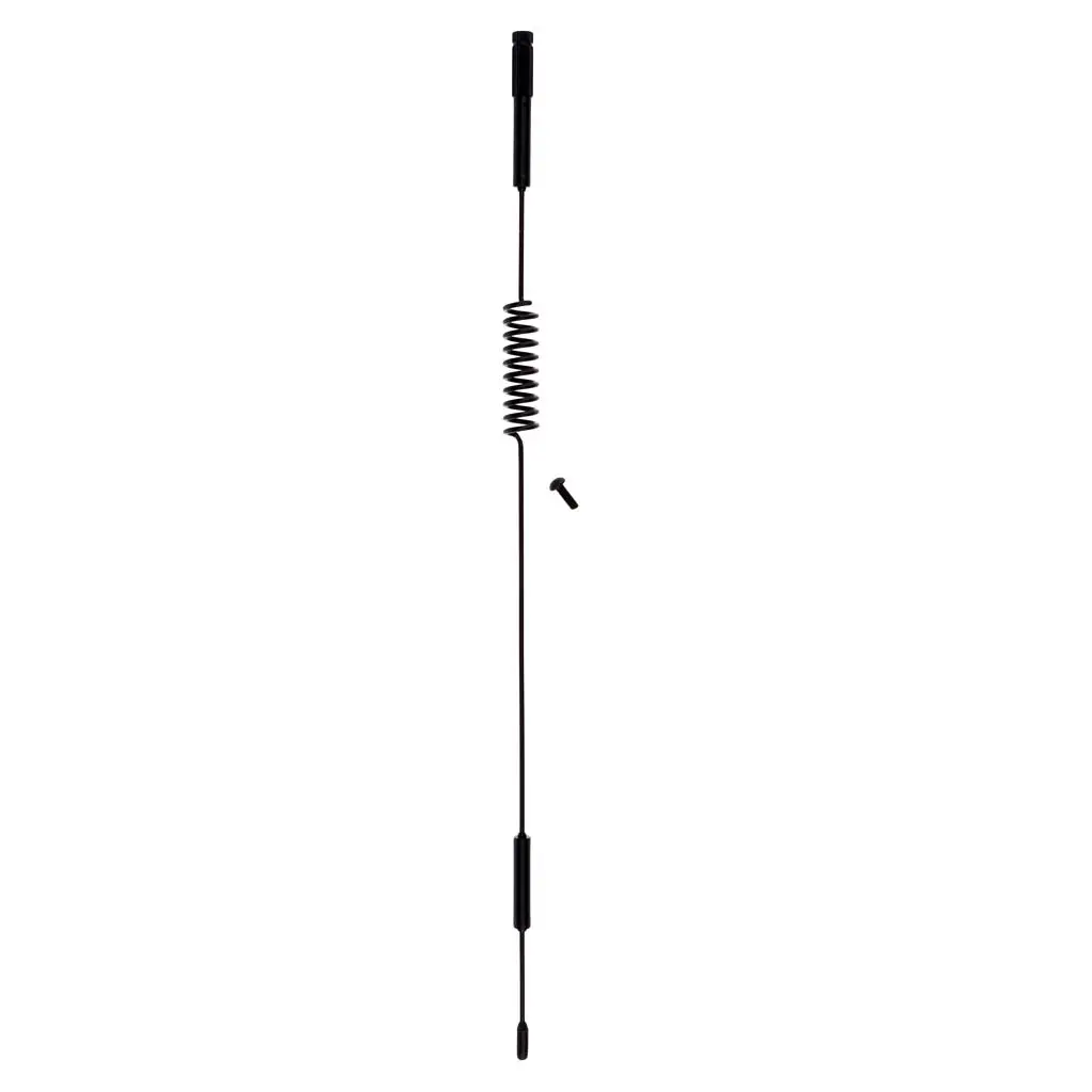 Antena com parafusos de substituição para carro rc modelo 1/10-4, cor preta, 290mm