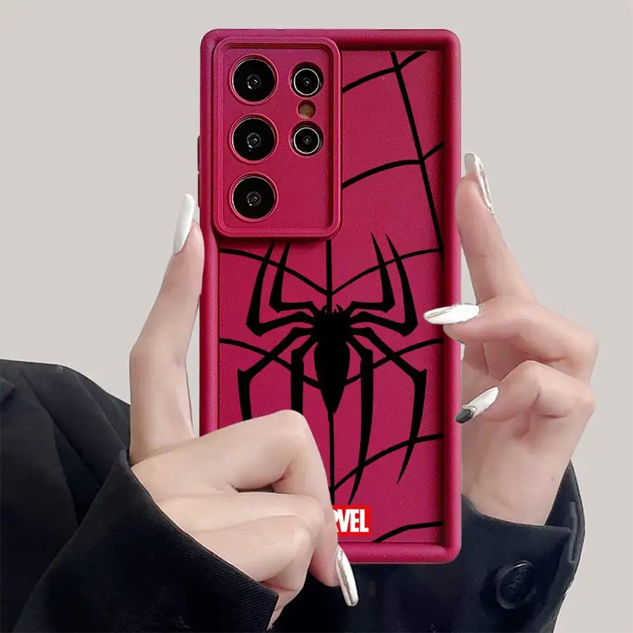 Marvel SpiderMan Phone Case for Realme C12 C15 C20 8s 11 C31 C33 8 C53 C21Y C30 C55 C67 12 Pro+ C11 C35 C21 Soft Cover Funda