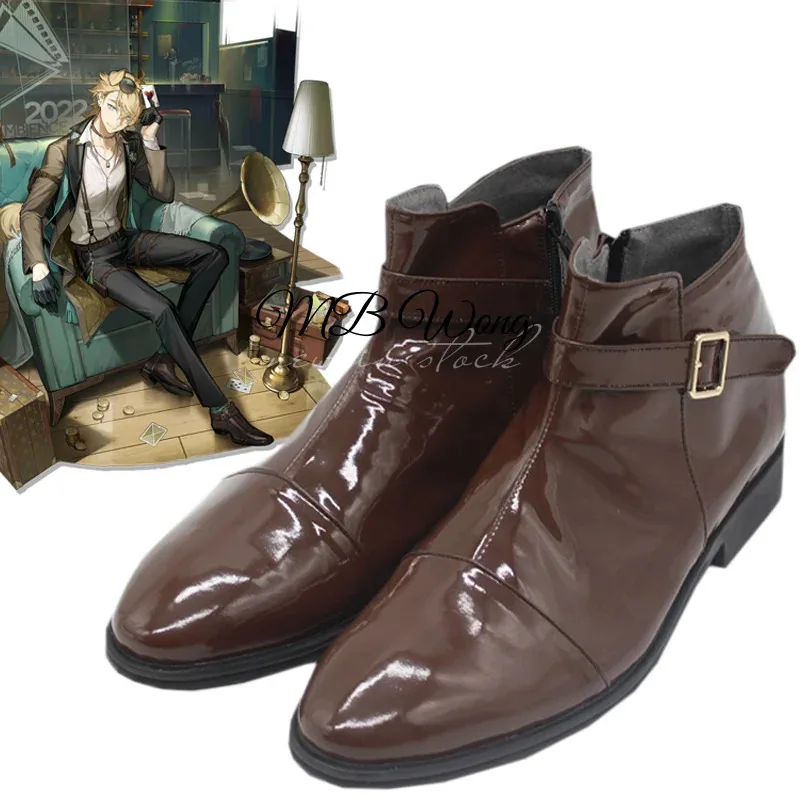 

Обувь для косплея Game Arknights Tequila Cardwinner Ernesto Salas, обувь для косплея на Хэллоуин, карнавал, Рождественскую вечеринку, реквизит