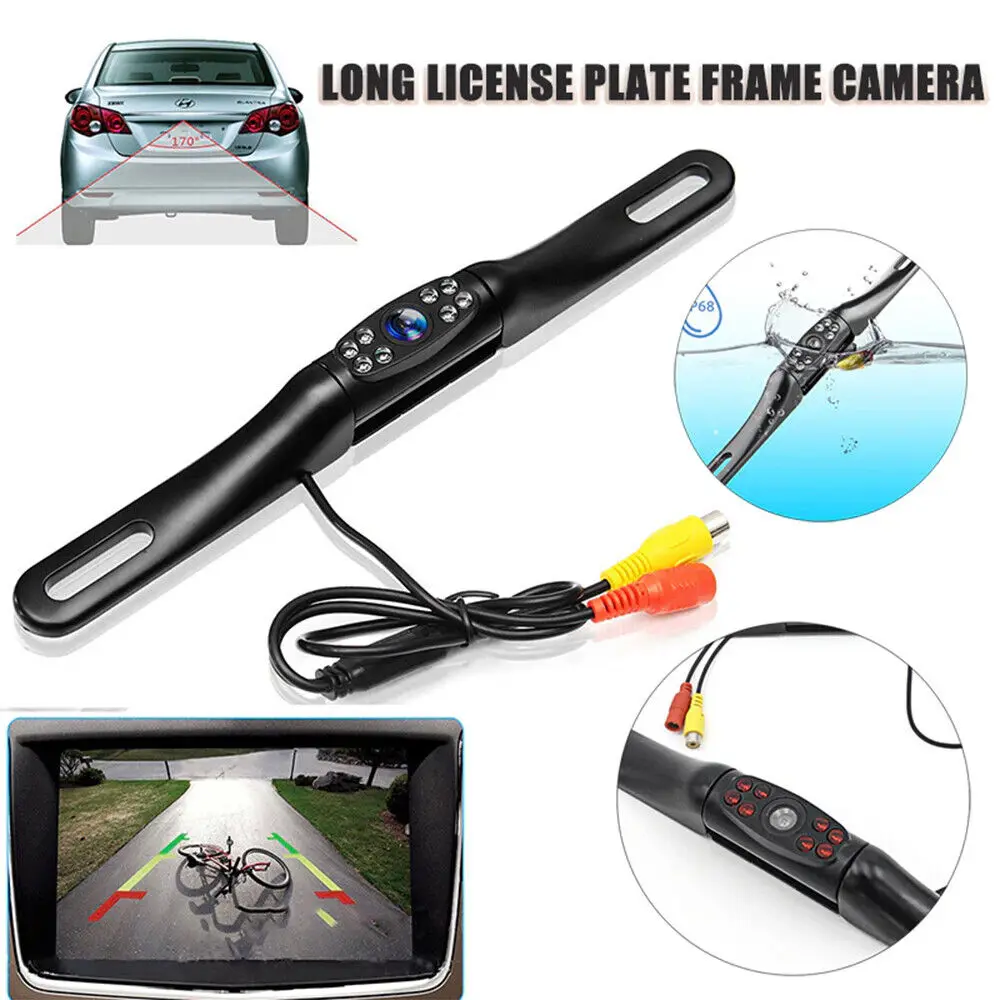 

Backup Parking Camera Waterproof Wide 170° Night Vision Car Rear View Reverse