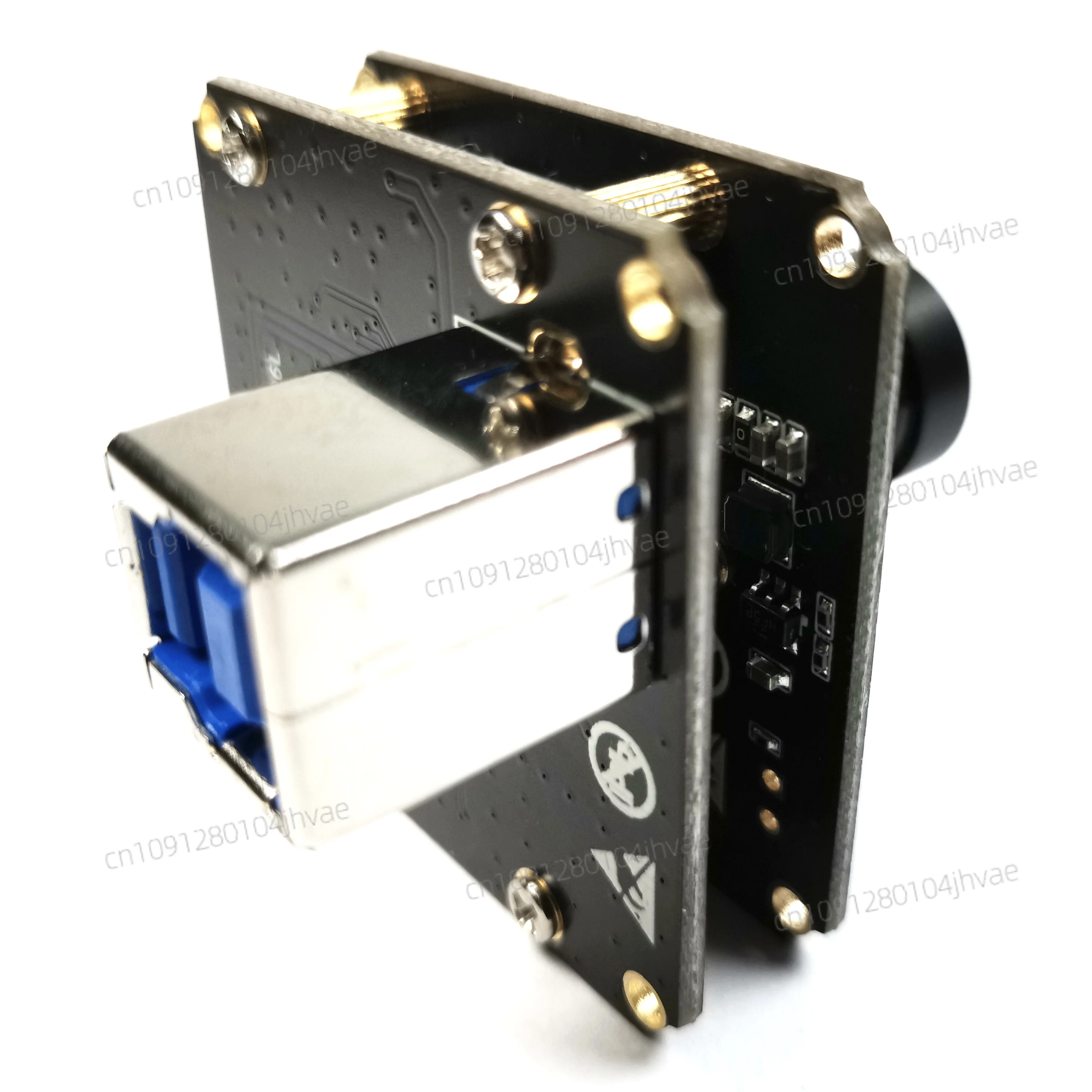 Module de caméra USB IMX415 4K, taux de cadre 30FPS, double micro numérique, large FOV CE FCC RoSH, compatible avec la Machine