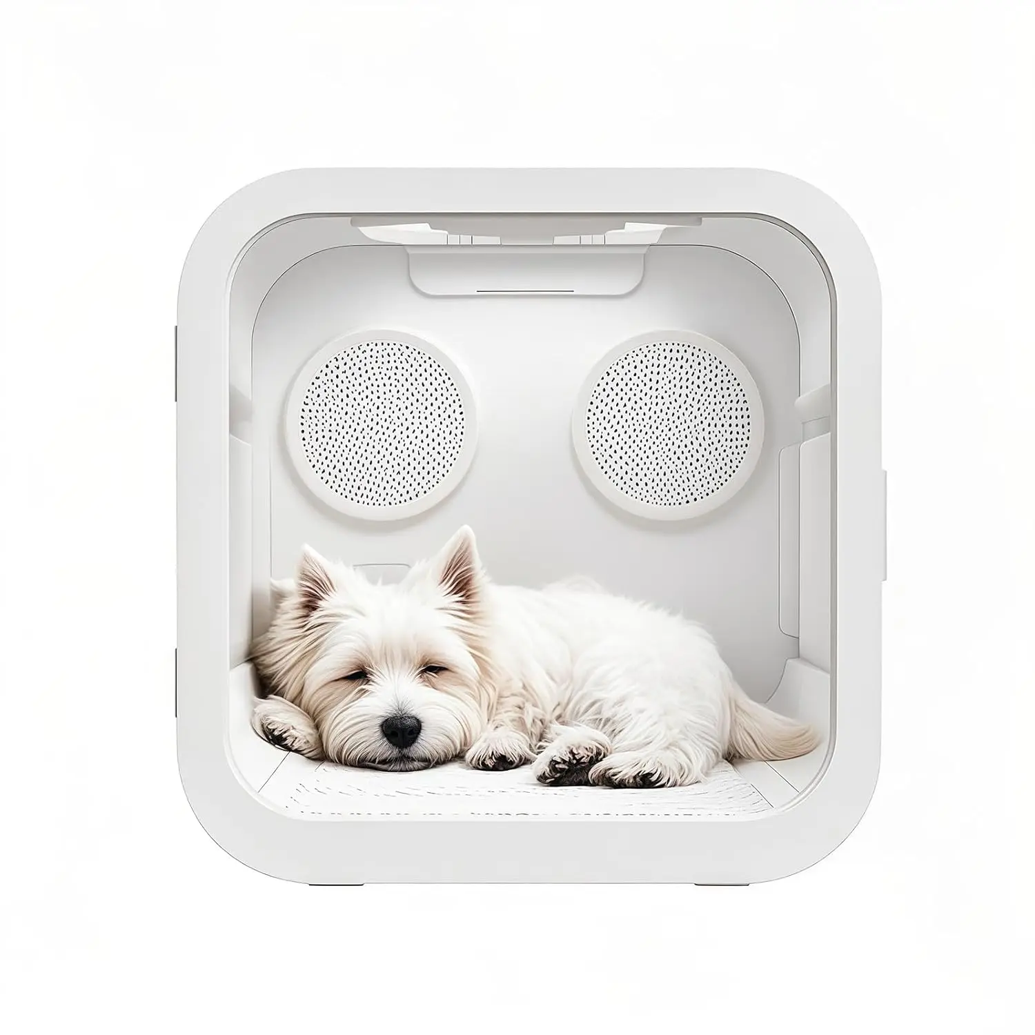 

Quiet 360° Pet Dryer Box with Smart Temp Control & Soothing Window for Cats&Dogs, Custom