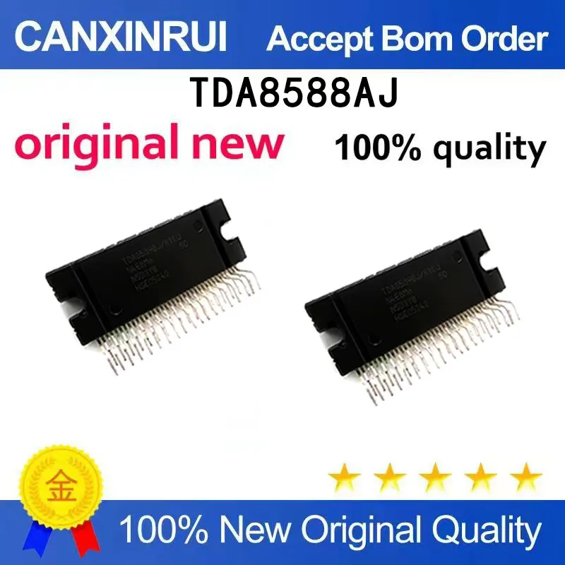 (5pcs-100pcs）New TDA8588AJ/R1CU TDA8588AJ Package ZIP-37 Integrated Circuit Chip IC