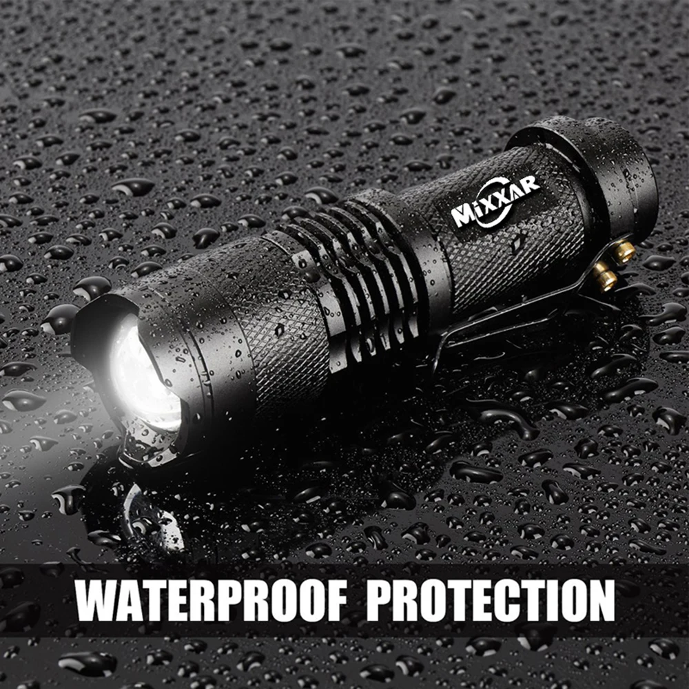 ZK30 Led 3000LM Flashlights Portable LED Military Tactical Police Flashlight Camping Hunting Lamp Torch Night Light Lantern