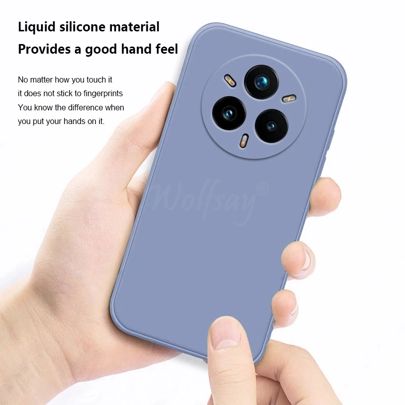 حافظة لهاتف Realme 14 Pro Plus من السيليكون السائل المطاطي العادي حافظة حماية من البولي يوريثان Realme 14 Pro Plus حافظة Realme 14 Pro Plus