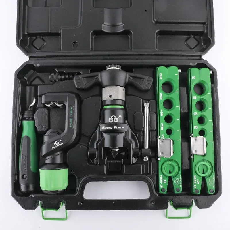 

Suitable for Dasheng ST-806FT Copper Pipe Expander Set Eccentric Expander Air Conditioning Metric Expander Bell Mouth Tool