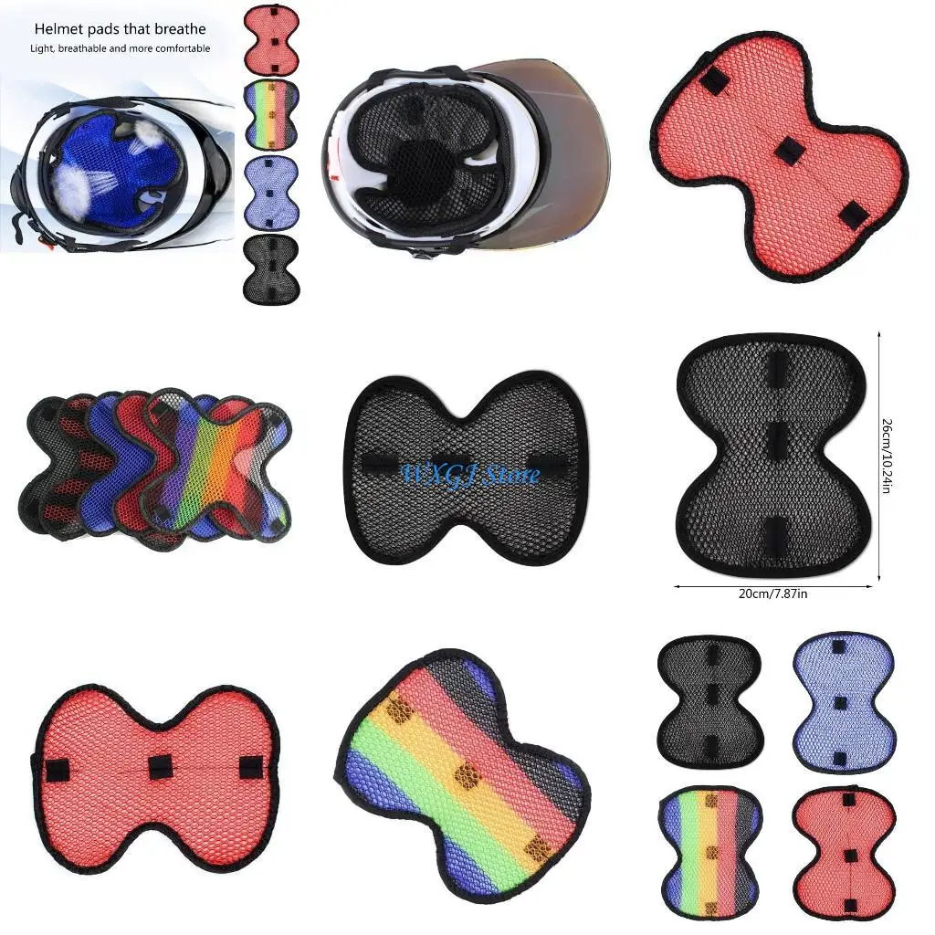 

37JE Инновационная вентилируемая вставка влага Вставка модна для шлемов