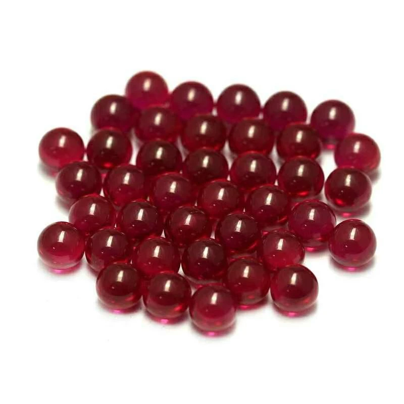 2/3/4mm Diameter Quartz Ruby Balls