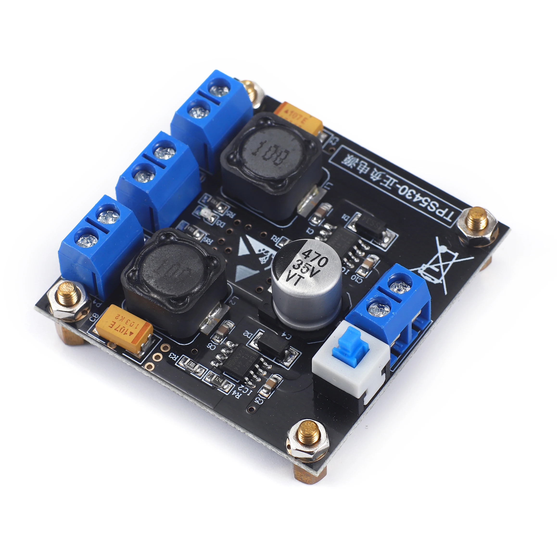 TPS5430 Positive Negative Dual Power Supply Module with Switching 5V 12V 15V Output