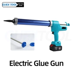 Glue Seal Sealant Tool  Electric Glue Gun Glass Glue Sewing Gun for  26-88V Li-ion Battery Wireless Doors and Windows Sewe