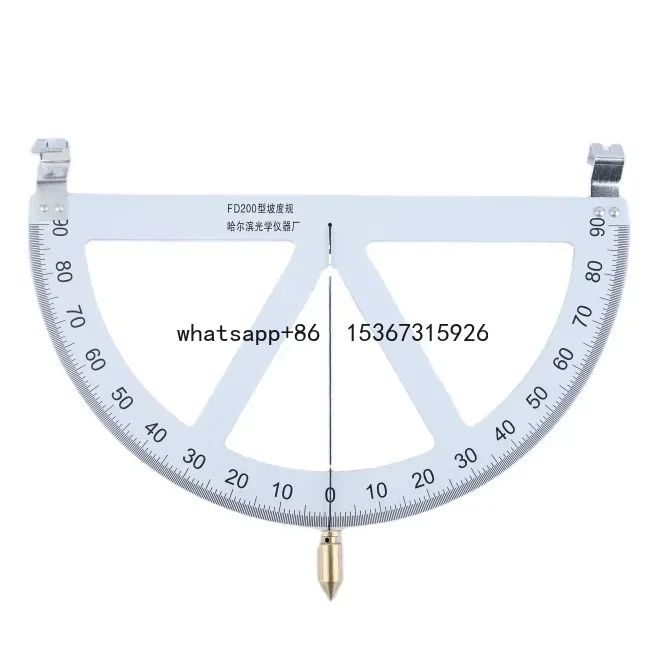 

Gradiometer Clinometer Angle Ruler Adjustable Triangle Angle Slope Level Meter Finder Tool