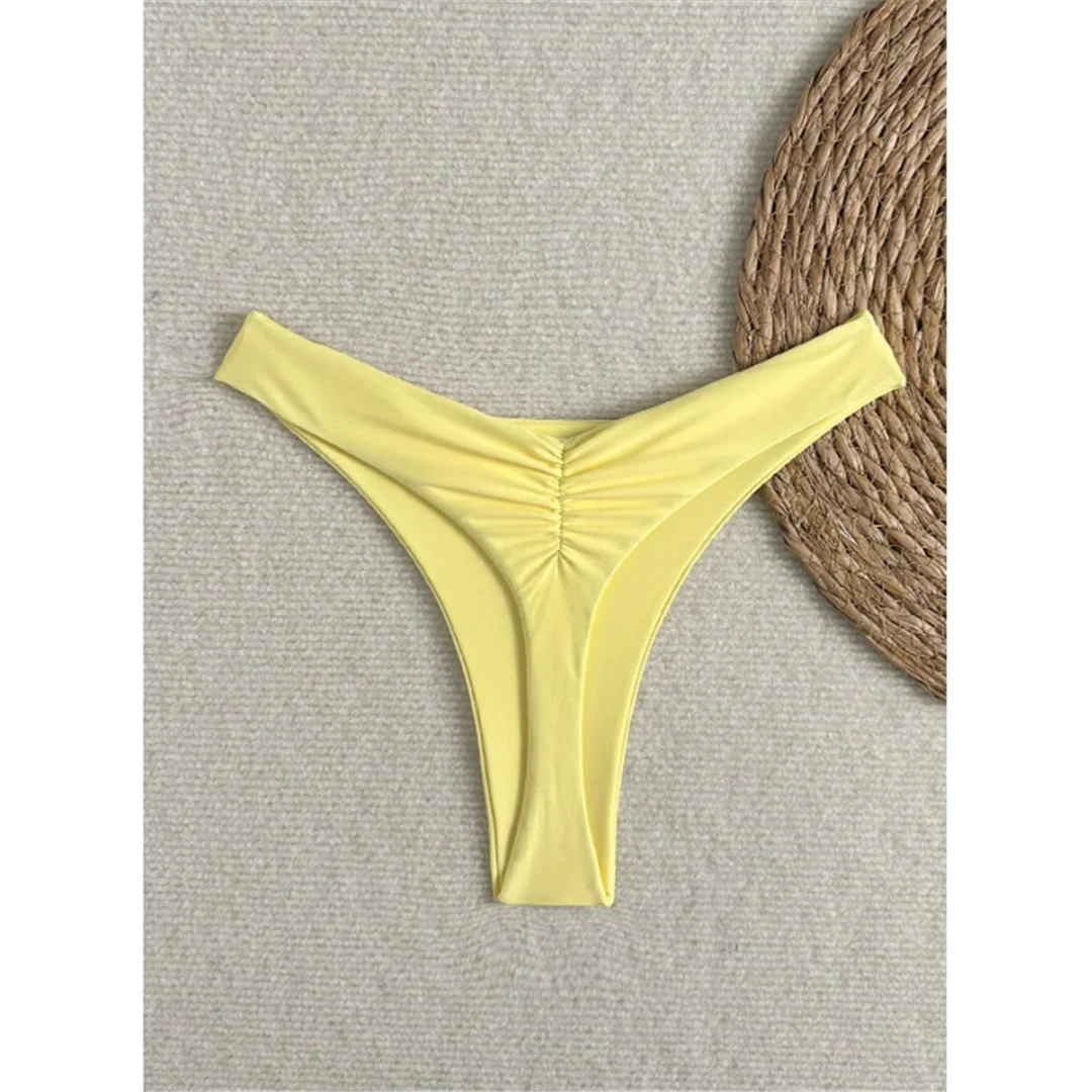 S - XL 2026 Neuer Scrunch Butt Tanga Bikini-Unterteil Badehose Damen Bademode Brasilianische Tanga-Höschen Unterwäsche V8226 – Detail 4