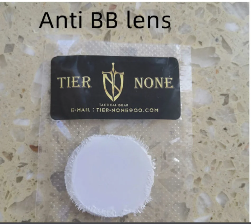 Outdoor Sports Night Vision Equipment Protective Lenses PVS14 Impact Resistant BB Lenses+UV Dust proof lenses