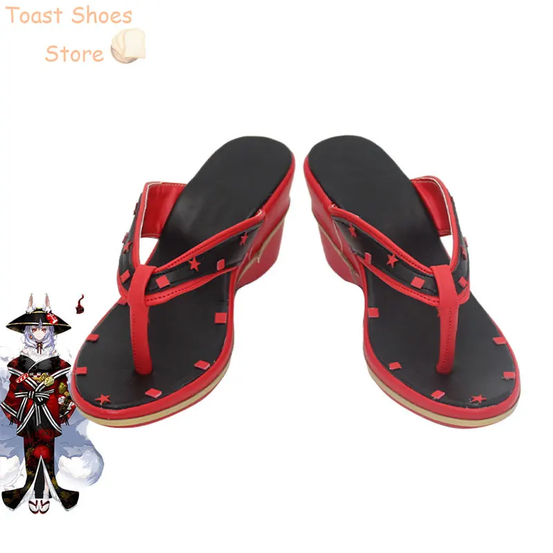 

Nina Kosaka Cosplay Shoes Halloween Carnival Boots PU Leather Shoes Vtuber Cosplay Props Costume Prop