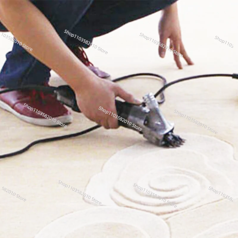 200W Electric Hand Shovel & Carpet Scissors, 220V 50/60Hz Carpet Electric Hand Tool for Cutting