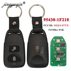 jingyuqin 95430-1F210 315Mhz FSK Key FOB Pilot zdalnego sterowania do Kia Sportage 2007-2009 FCC ID: SEKS-07TX