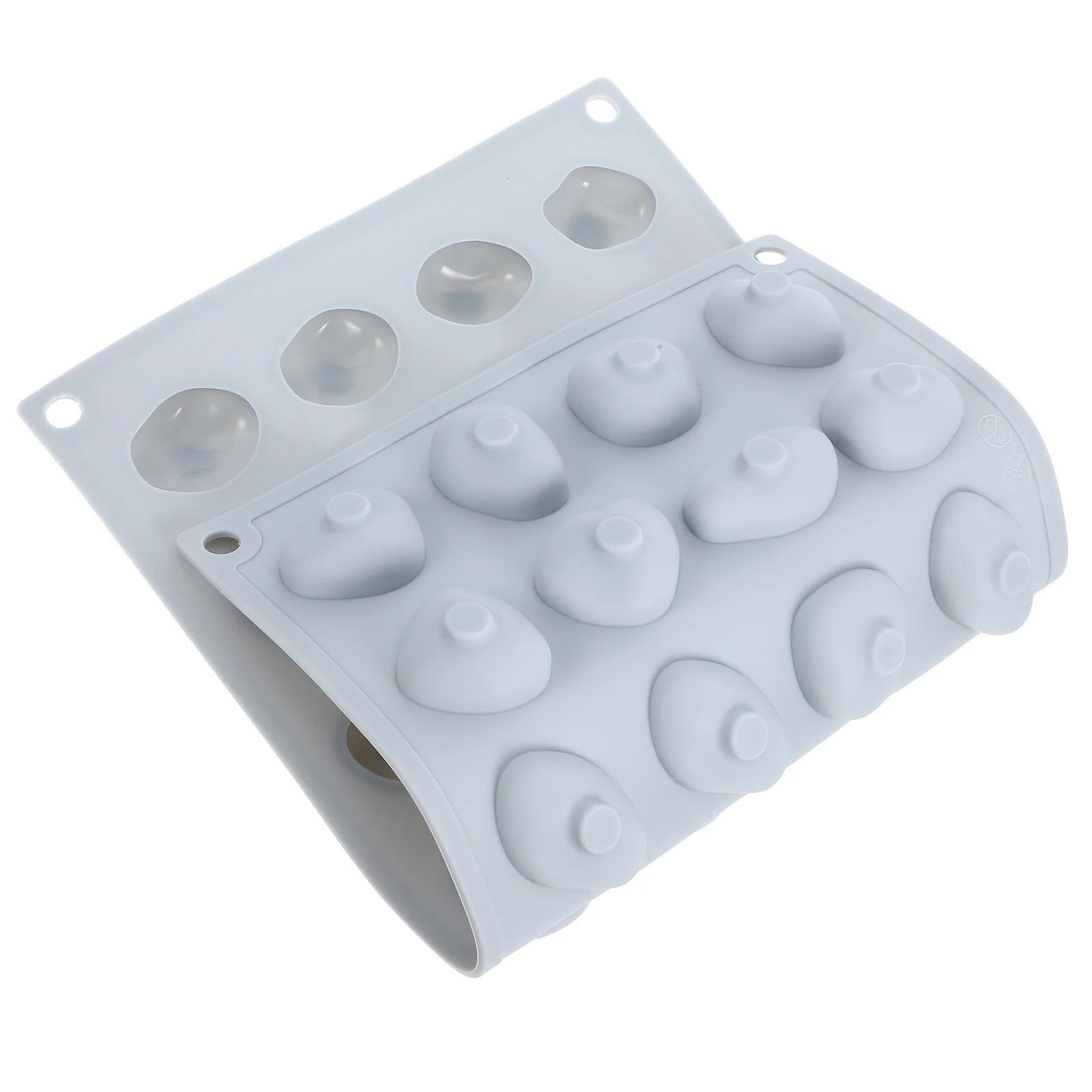 Silicone Chocolate Mold Stone Shape Creative Non-Stick Mold for Baking Cake Cookie Candy Making Stone Silicone Mould