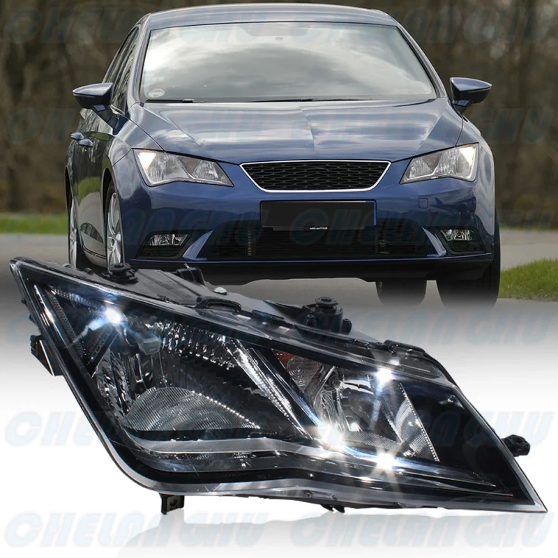 

For Seat Leon 2017 2018 2019 2020 car accessories Right Side 9 Pin Front HeadLight Headlamp Turn Lamp 5F1941016B