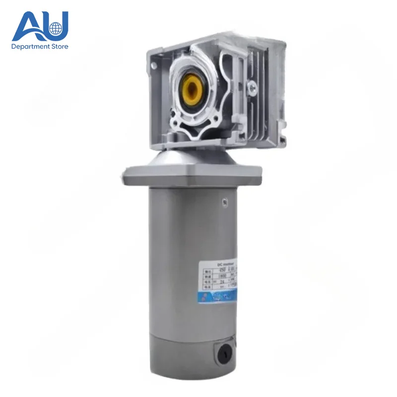 

Dc gear motor, worm gear reducer, 12V/24V high-power variable speed motor 200W