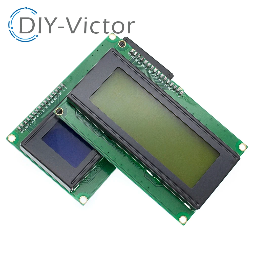 Imagem -02 - Módulo Adaptador de Caracteres de Tela Azul e Verde para Arduino Interface Serial Lcd Iic 20x4 Lcd2004 Mais I2c 2004a