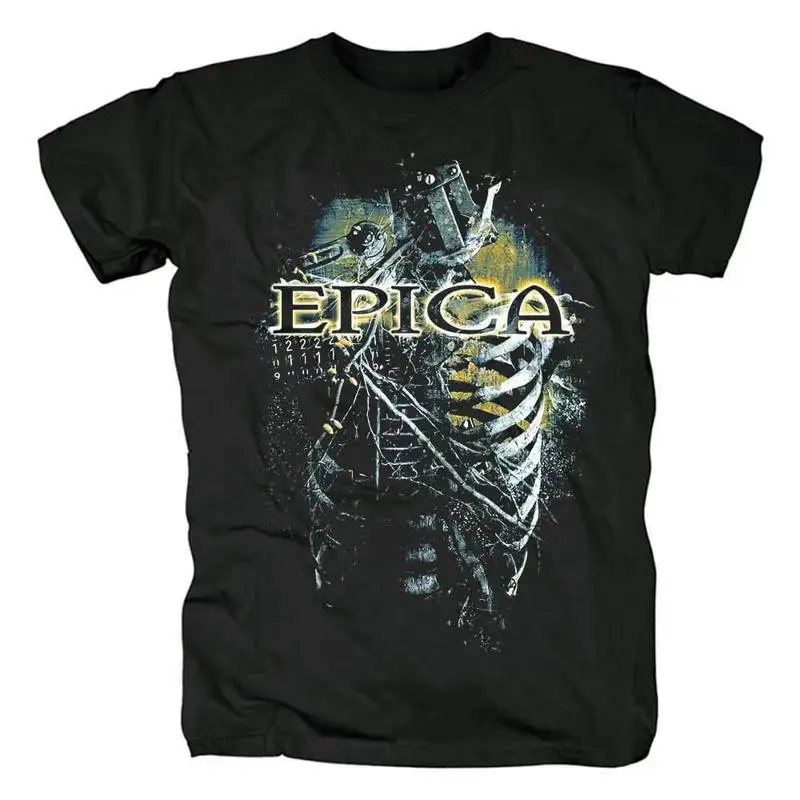 

Vtg Epica Band Cotton Black T Shirt AL566