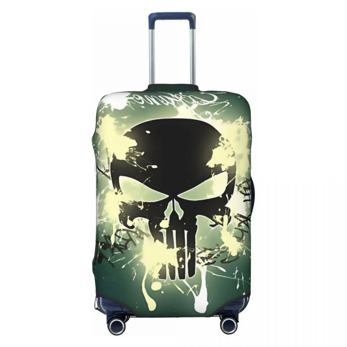 

Чехол для багажа в стиле комиксов «Каратель», модный модный защитный чехол для чемодана супергероя, костюм для 18-32 дюймов