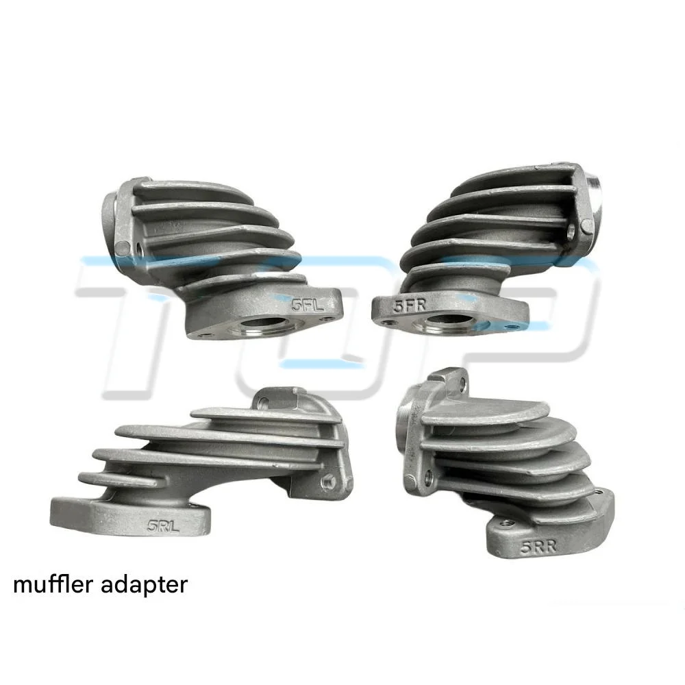 Exhaust Pipe Connector Chimney Connector BENDA DARK FLAG 500 Noise Reducer Adapter 500 DARK FLAG 500DARK FLAG