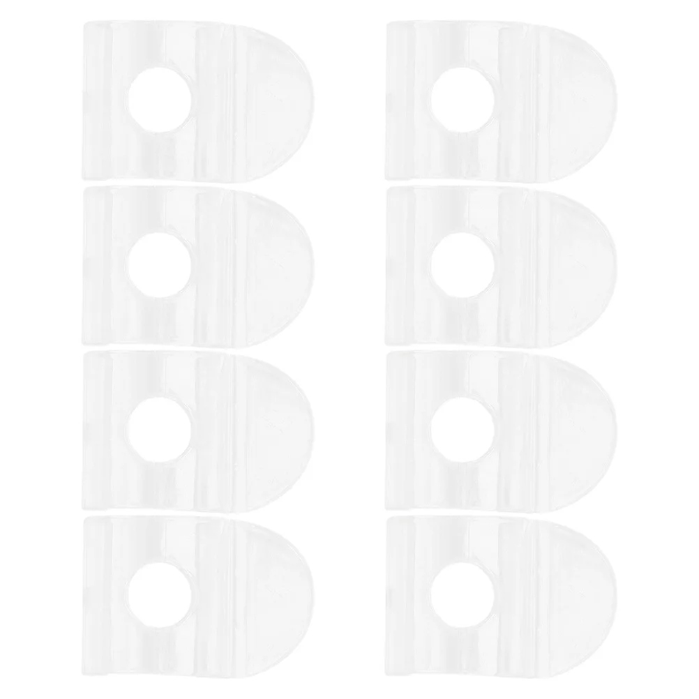 

8Pcs Cordless Shade Grips for Roller Shades Material Precise Control Easy Install Window Curtain Accessories