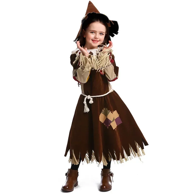 Halloween Children's Cosplay Witch Drama Stage Costumes