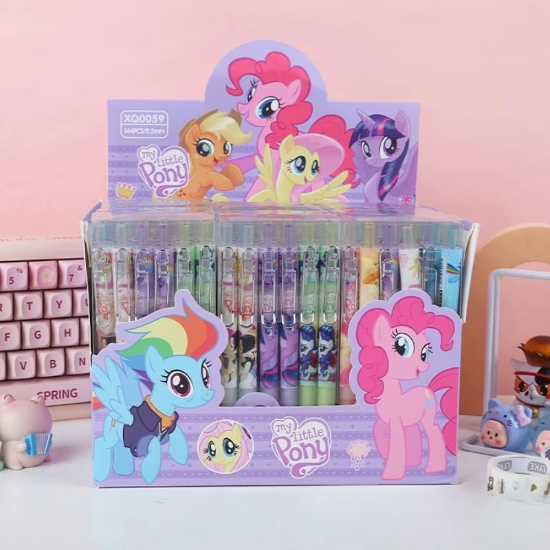 My Little Ponys Ballpoint Pens Kids Unicorn Cute Pen for Writing Student Stationery New School Supplies Office Accessories Gift