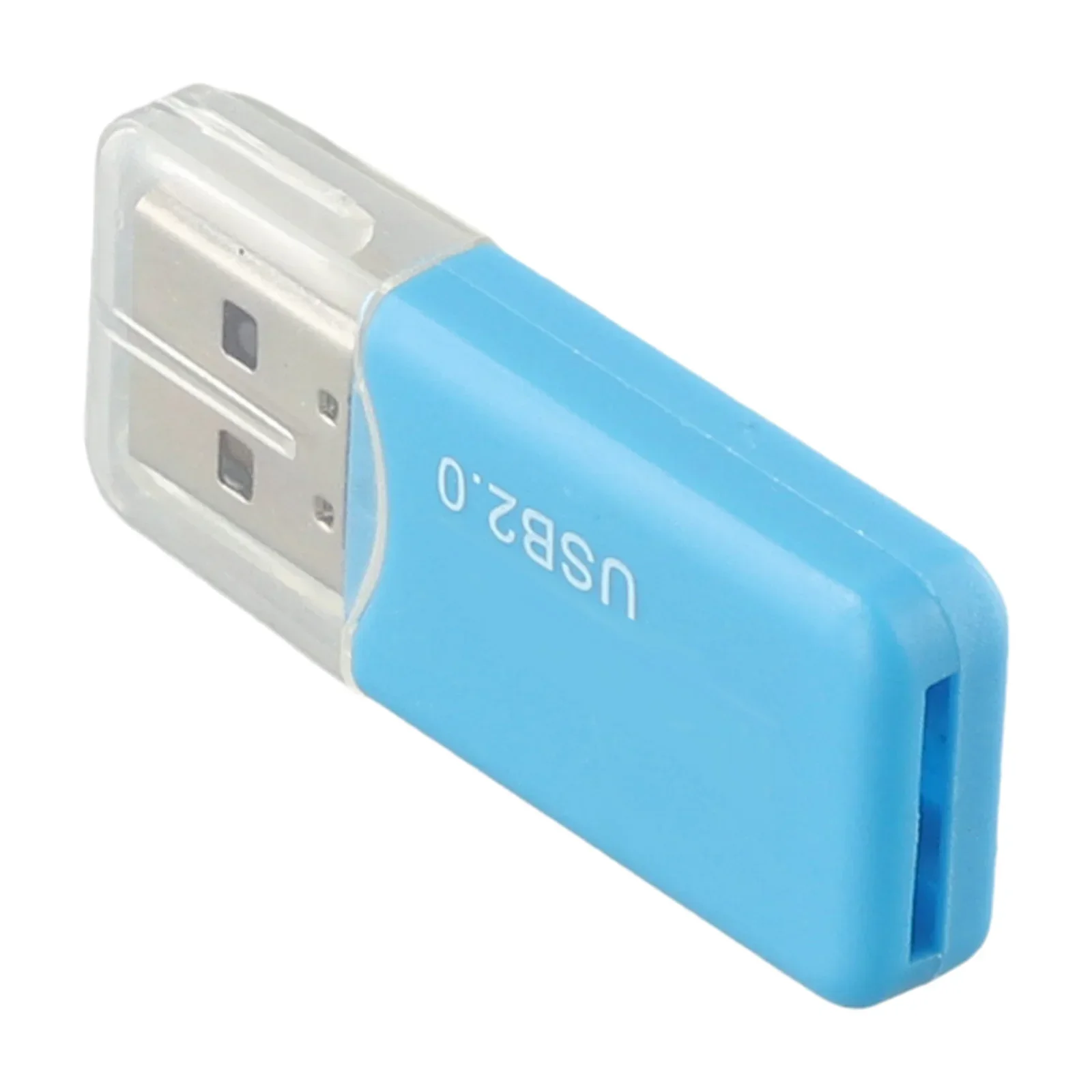 Mini Blue Black Card Reader 2.0 High-speed Card Reader USB Converter Smart USB Card Reader Lector Memory Card Reader Accessories
