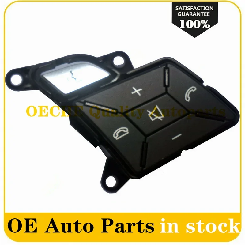 

1X New Steering Wheel CONTROL RIGHT Switch Button Chrome A2185400052 2185400052 For Mercedes Benz C/E/CLS