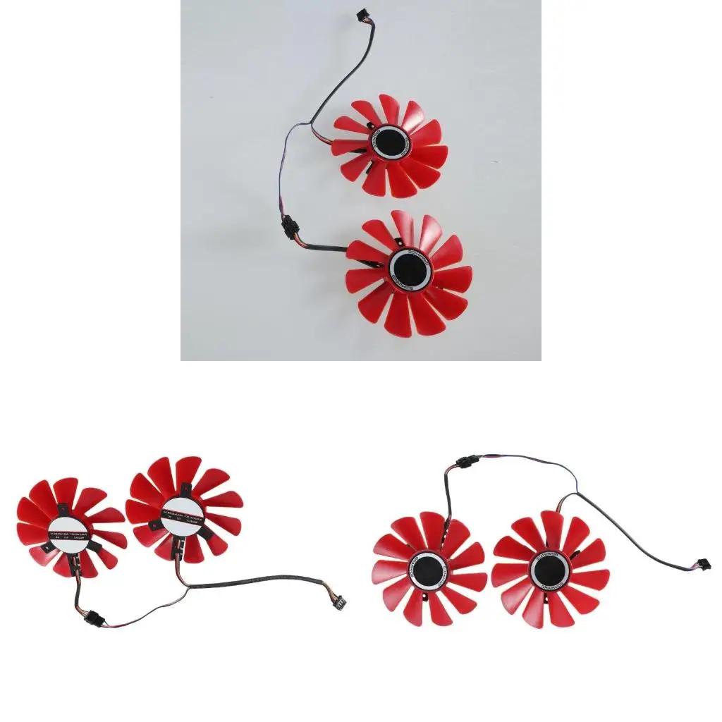 

2 комплекта высокоскоростных вентиляторов с ШИМ и настраиваемое светодиодное освещение для эффективного управления теплом