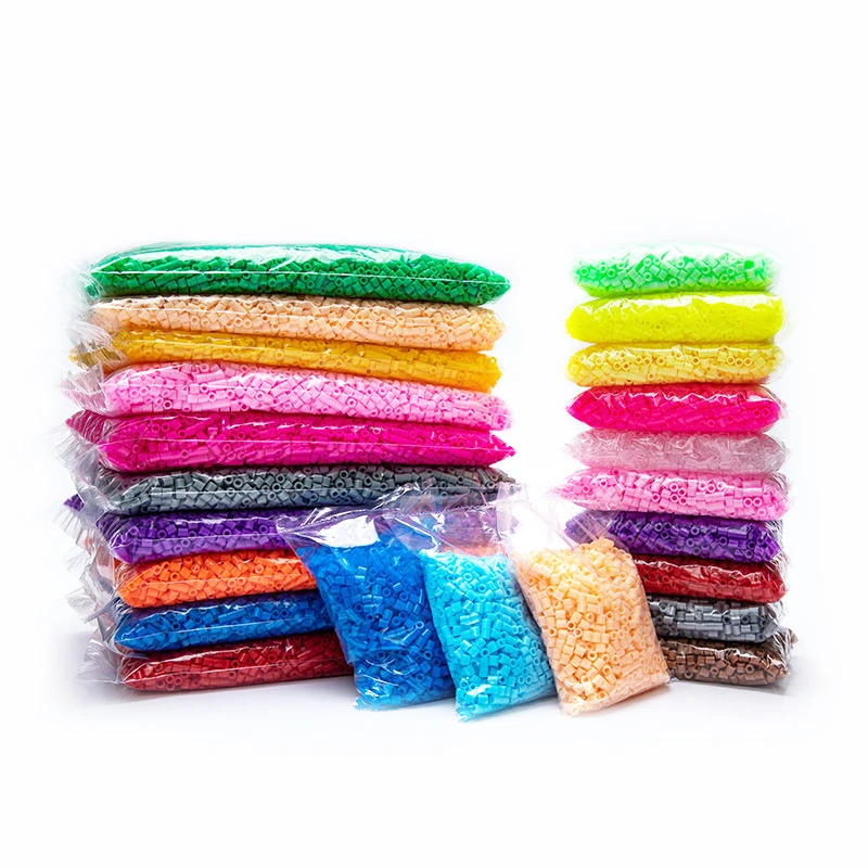 1000 قطعة 2.6 مللي متر صغيرة Perler حماة الخرز الاطفال DIY بها بنفسك لعبة Colormixing أبيض أسود اللون فيوز الخرز لعب للتعلم للأطفال #5
