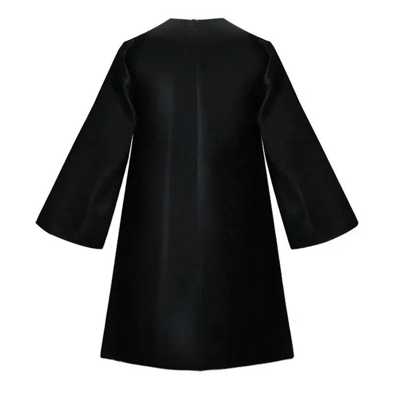 Anya Forger 코스프레 드레스 Anime Spy X Family Forger Anya 코스프레 가발 블랙 드레스 양말 인형 할로윈 의상 여성용 여성용