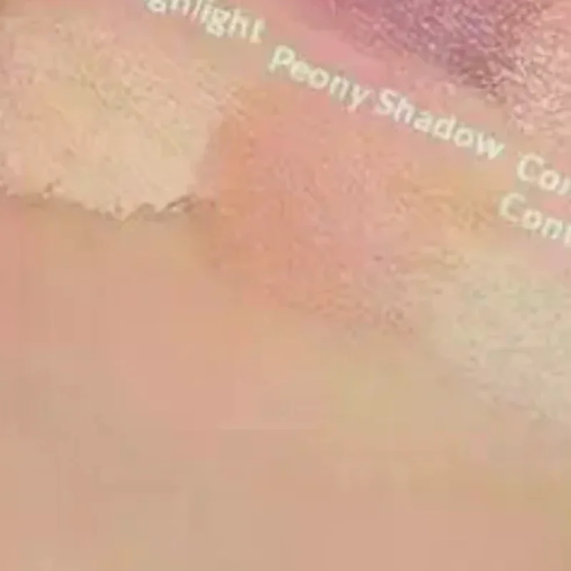 Cappuvini 4 Color Matte Velvet Eyeshadow Palette Eyeliner Eyeshadow Highlighter Contour Palette Eyes Makeup Cute Beauty Cosmetic