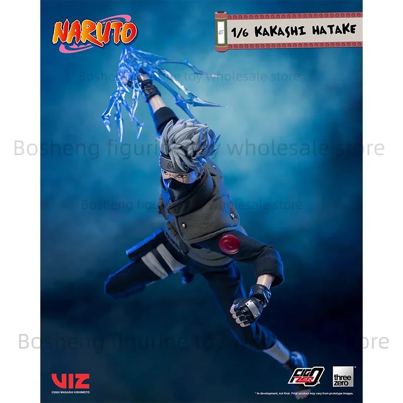 

100% Original Threezero Naruto FigZero Kakashi Hatake 1/6 Scale Anime Action Collection Figures Model Toys