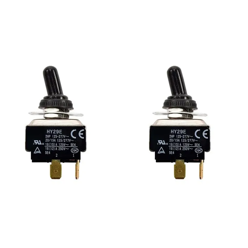 【Festival】2X HY29E 4-Pin Rocker Toggle Switch For Exopbar E61 Coffee Machine,Lamp, Trailer Restorations, DIY Project