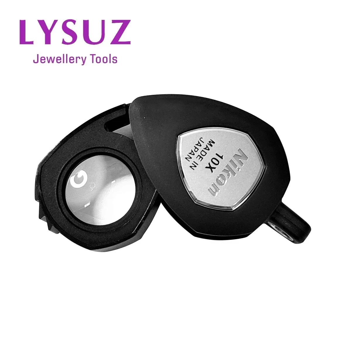 

Japan NIKON Jewelry Loupe 10x Diamond Gemstone Magnifier Numismatic Coin Antique Identification Tools