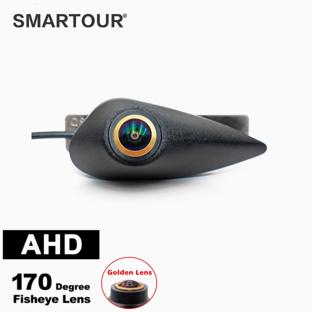 

SMARTOUR Car Front View Logo Embeded Camera For Hyundai Elantra Verna Celesta MISTRA SONATA Ix35 Ix25 Tucson Santafe Golden lens