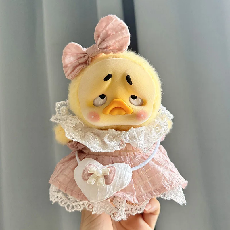 Annoying Duck Skirt For 15cm Upset Duck Clothing Plush Cute Baby Clothes Accessories Small Yellow Duck Doll Clothes