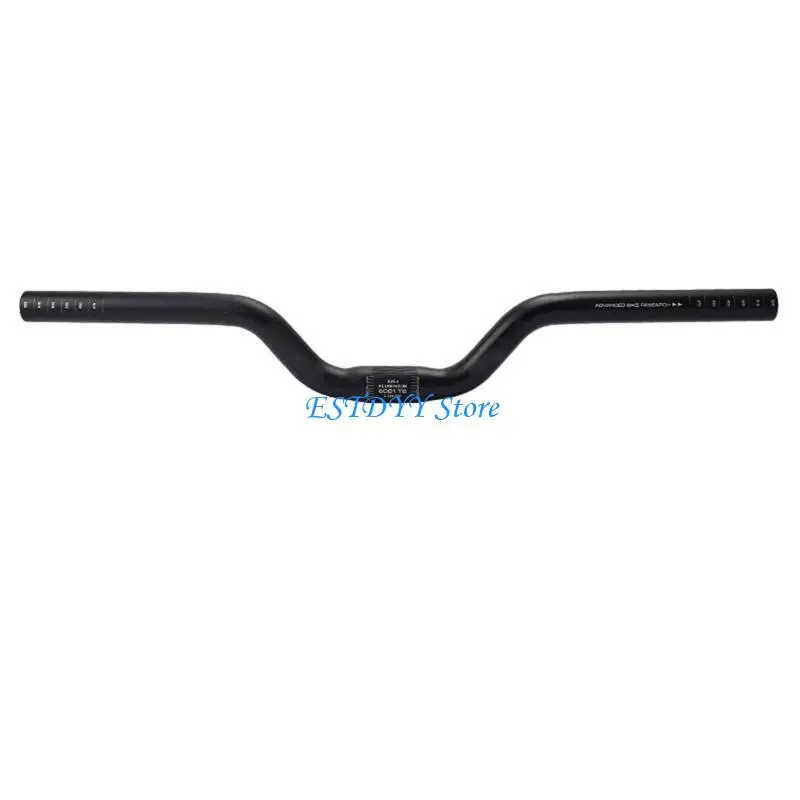 

G6DE Aluminum Alloy Handlebar Flat Risers Bar Bicycles Risers Handlebar for Ridings