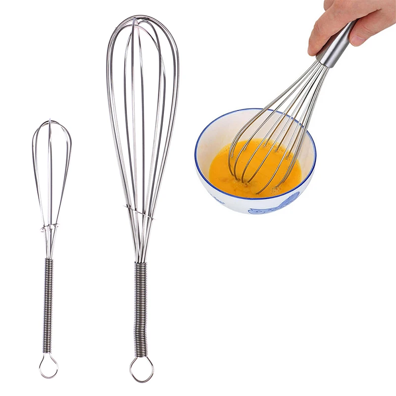 1Pc egg mixer Rotary Manual Egg Beater Mixer Bake Tool Egg Agitator Eco-Friendly Egg Mixer