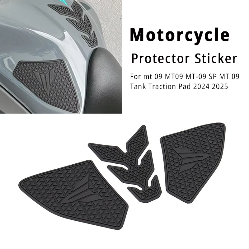 

Для Yamaha MT09 MT 09 MT-09 2021 2022 2023 наклейки на топливный бак мотоцикла, наклейки на бензобаки с защитой от царапин, водонепроницаемая защитная наклейка