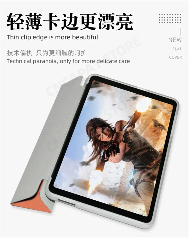 Custodia In Silicone Con Supporto E Tracolla Per DOOGEE T20 Mini Pro, ALLDOCUBE IPlay 50 Mini, TCL TAB 8 | Rosa Viola - 5