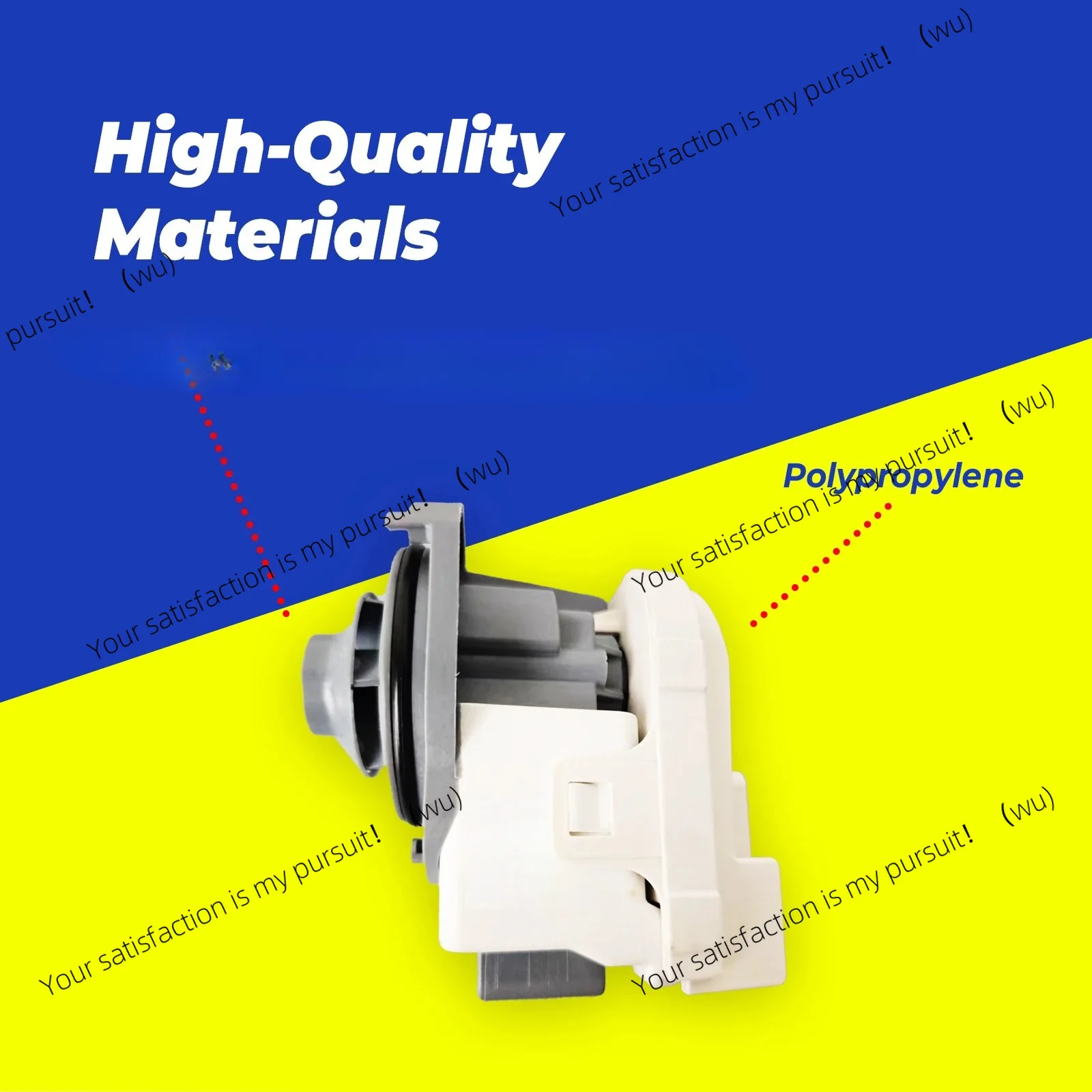 For Midea GENUINE New HANYU C20-6A01 220-240V 11001011001769  Dishwasher  Washing Pump